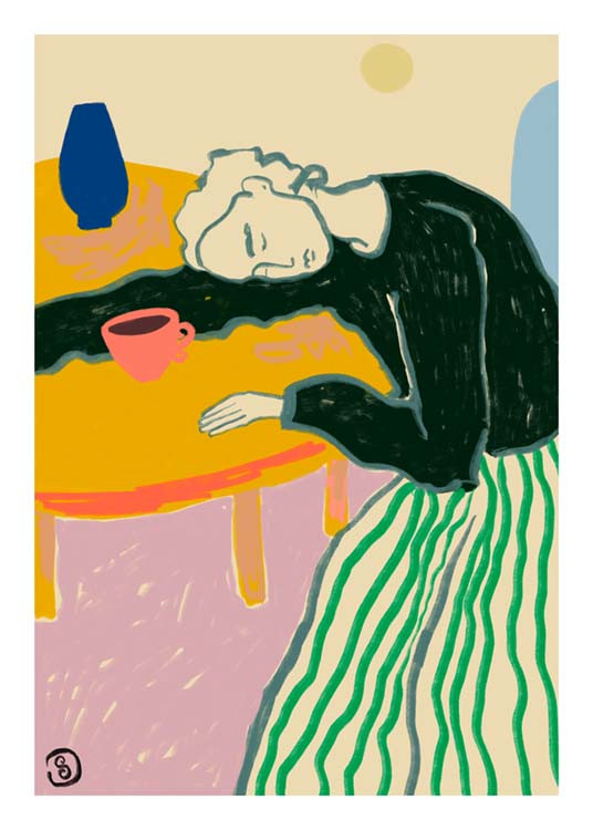 Sandra Poliakov - Motherhood Poster | Desenio