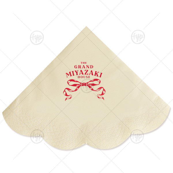 Romantic Ribbon Napkin | ForYourParty