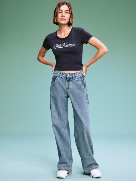 &amp;#39;94 Mid-Rise Loose Carpenter Jeans | Old Navy (US)