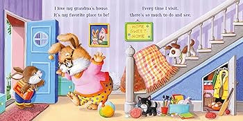 A Visit to Grandma's House - Story-time Rhyming Board Book for Toddlers, Ages 0-4 - Part of the T... | Amazon (US)