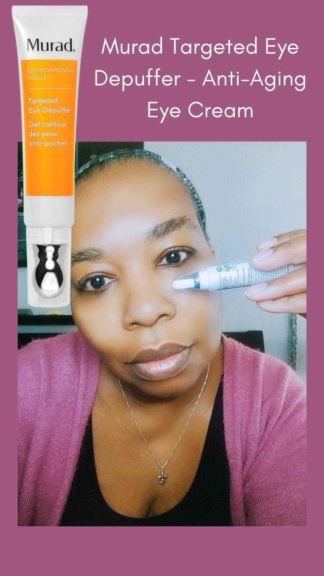 Murad Targeted Eye Depuffer - Anti-Aging Eye Cream is one of my fave beauty products.   #Murad #antiaging

#LTKbeauty