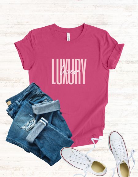 Luxury Lover tshirt

#LTKGiftGuide #LTKfindsunder50 #LTKstyletip