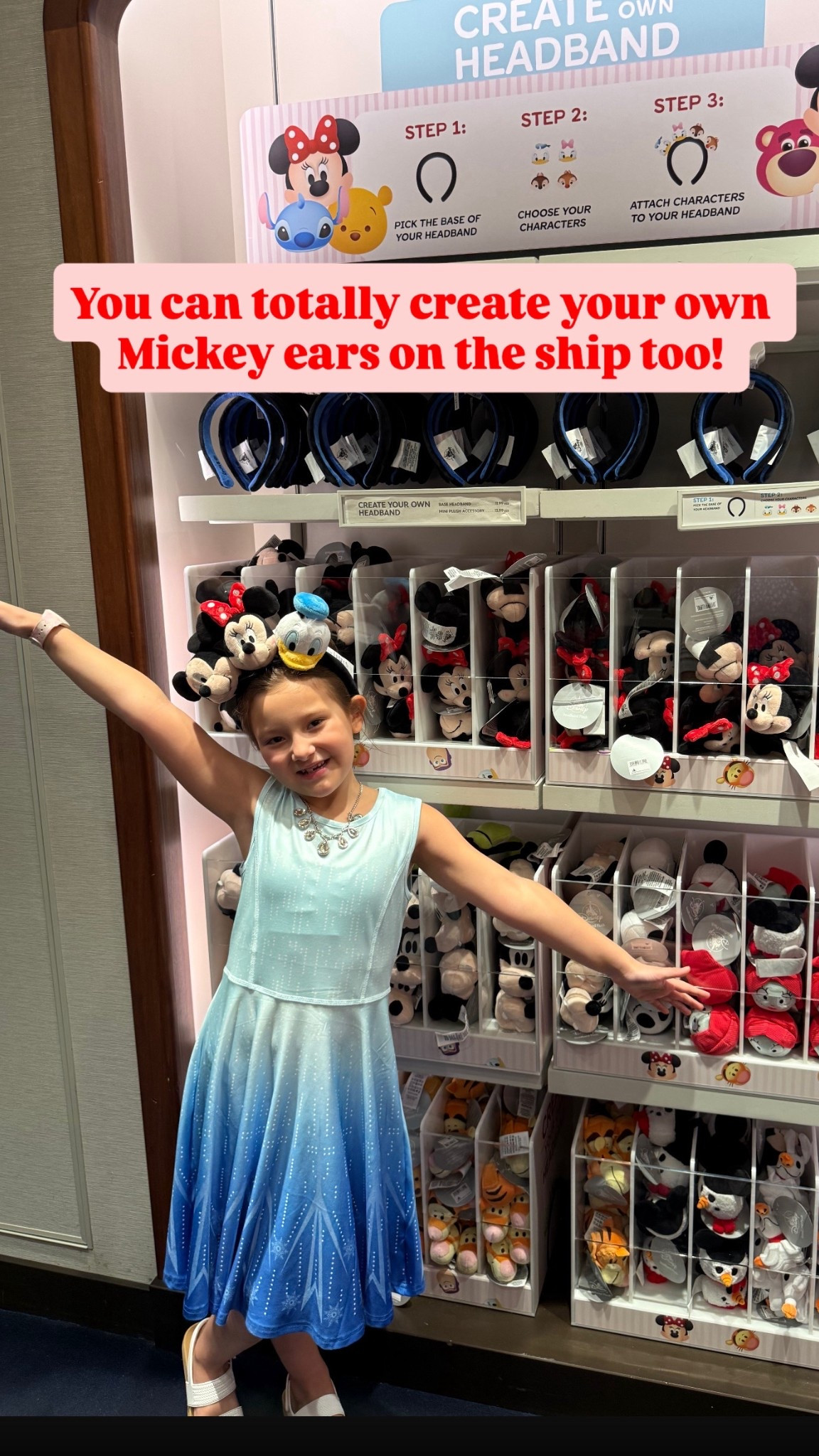 Isabella’s Elsa dress and the best sandals ever! 