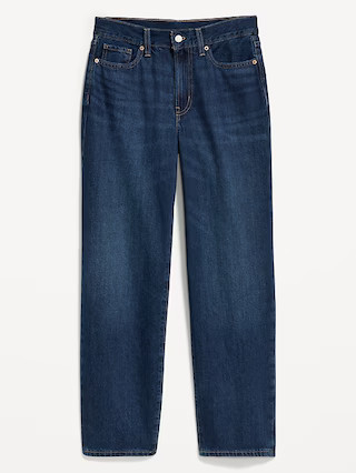 High-Waisted OG Loose Rigid Jeans | Old Navy (US)