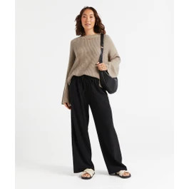 JOANNA TAILORED DRAWSTRING PANT | Sportsgirl