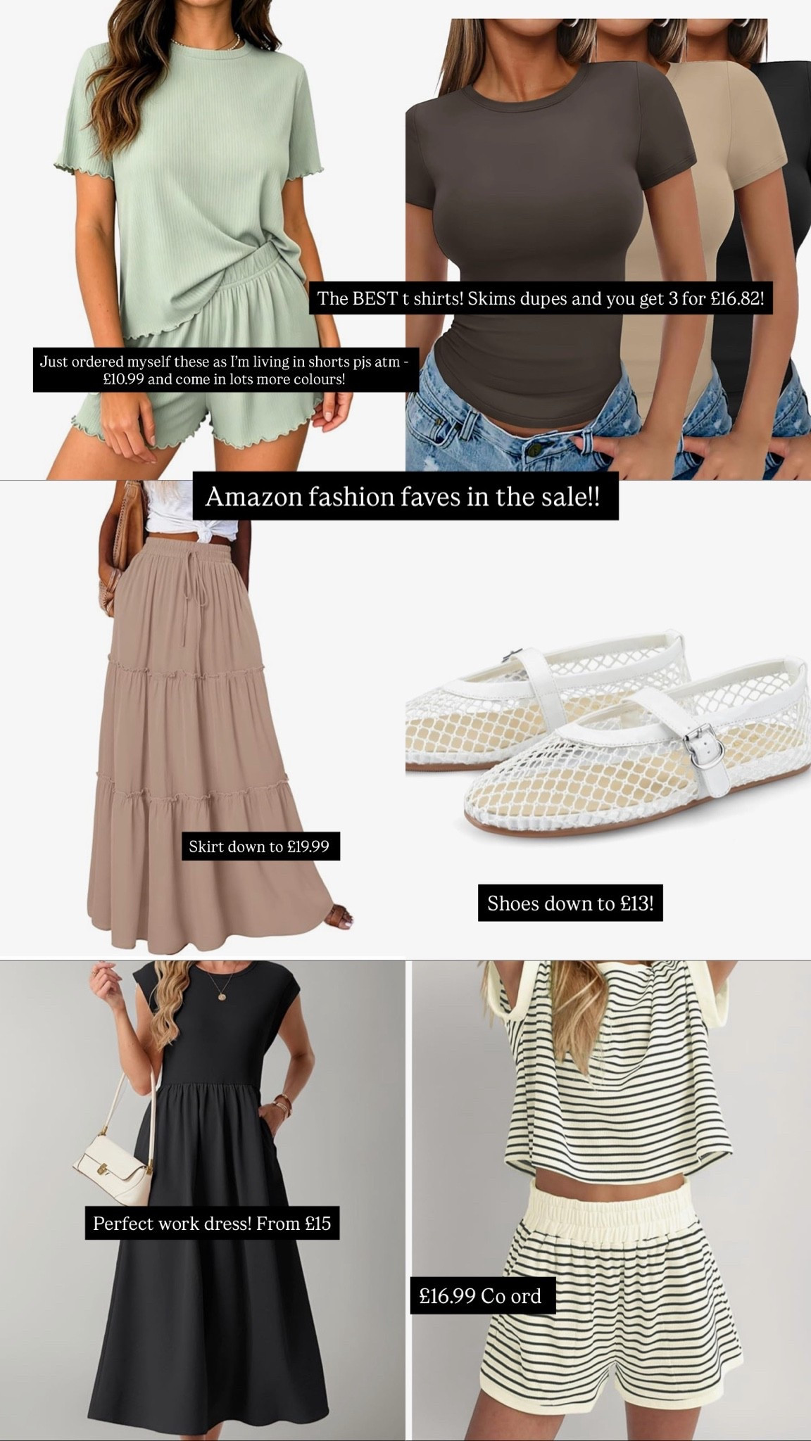 Amazon fashion faves in the sale!
