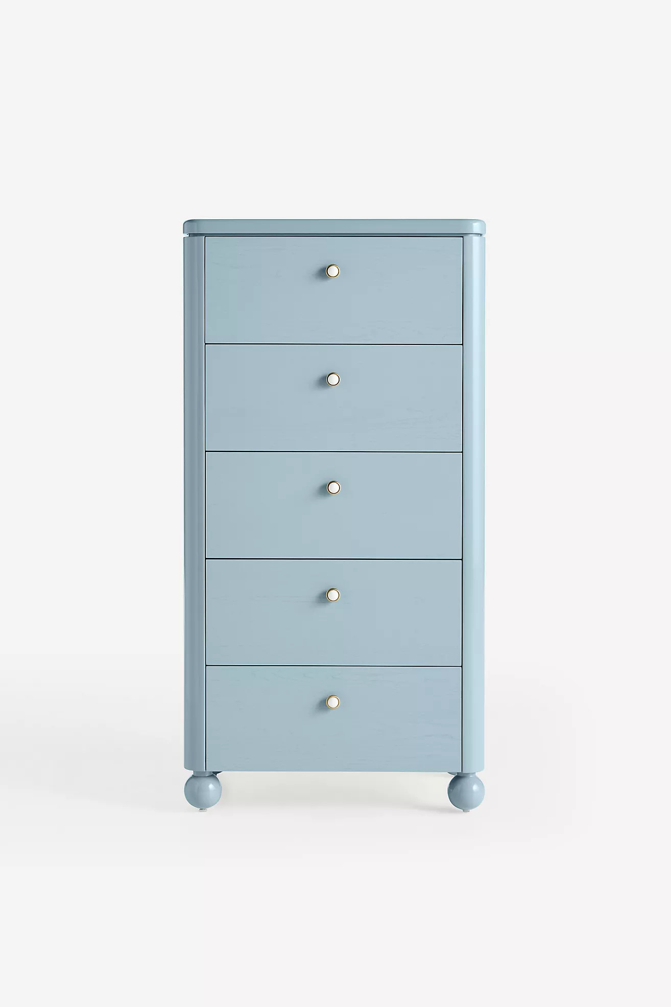 Tasha Lacquer Five-Drawer Dresser | Anthropologie (US)