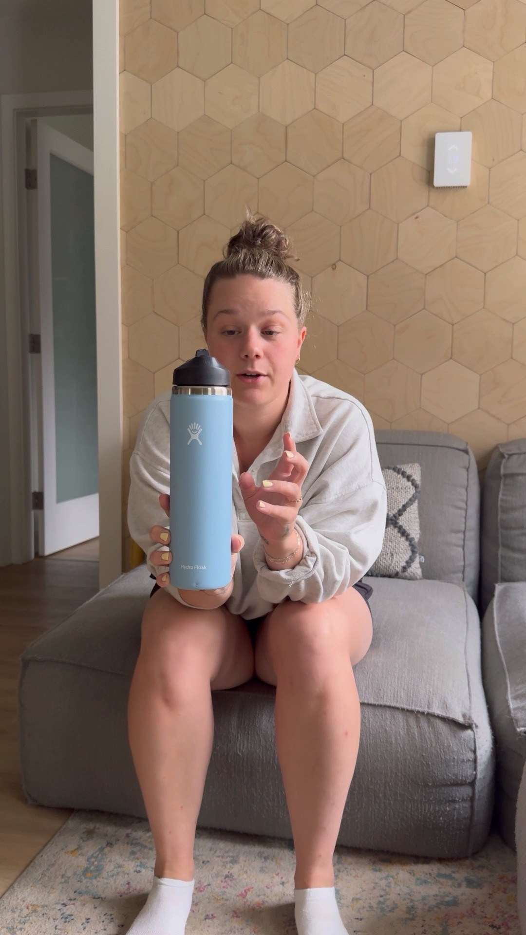 Hydro flask, water bottle, Amazon , must have , Hydro Flask 24oz

#LTKFitness #LTKActive #LTKFindsUnder50