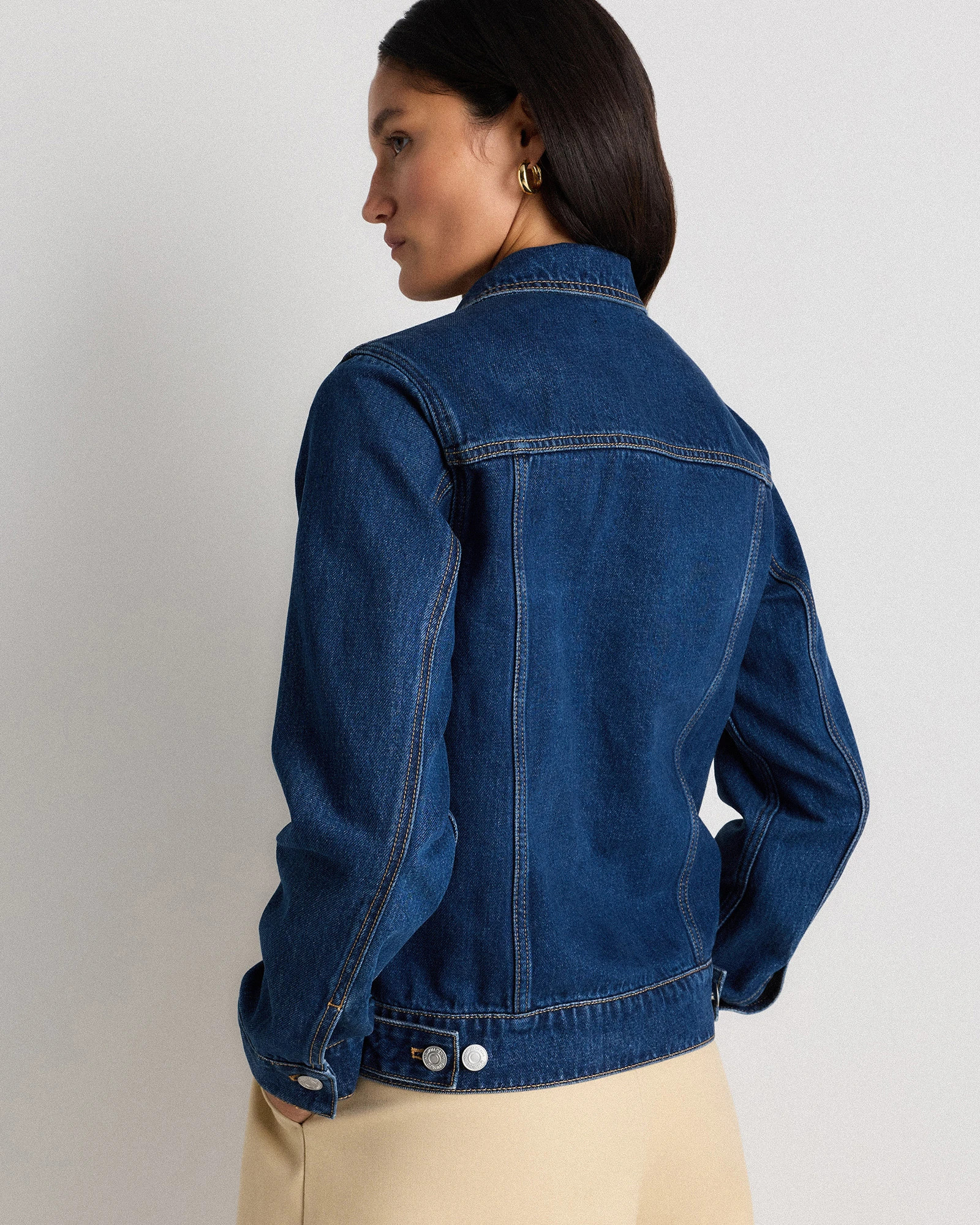 100% Organic Cotton Denim Jacket | Quince