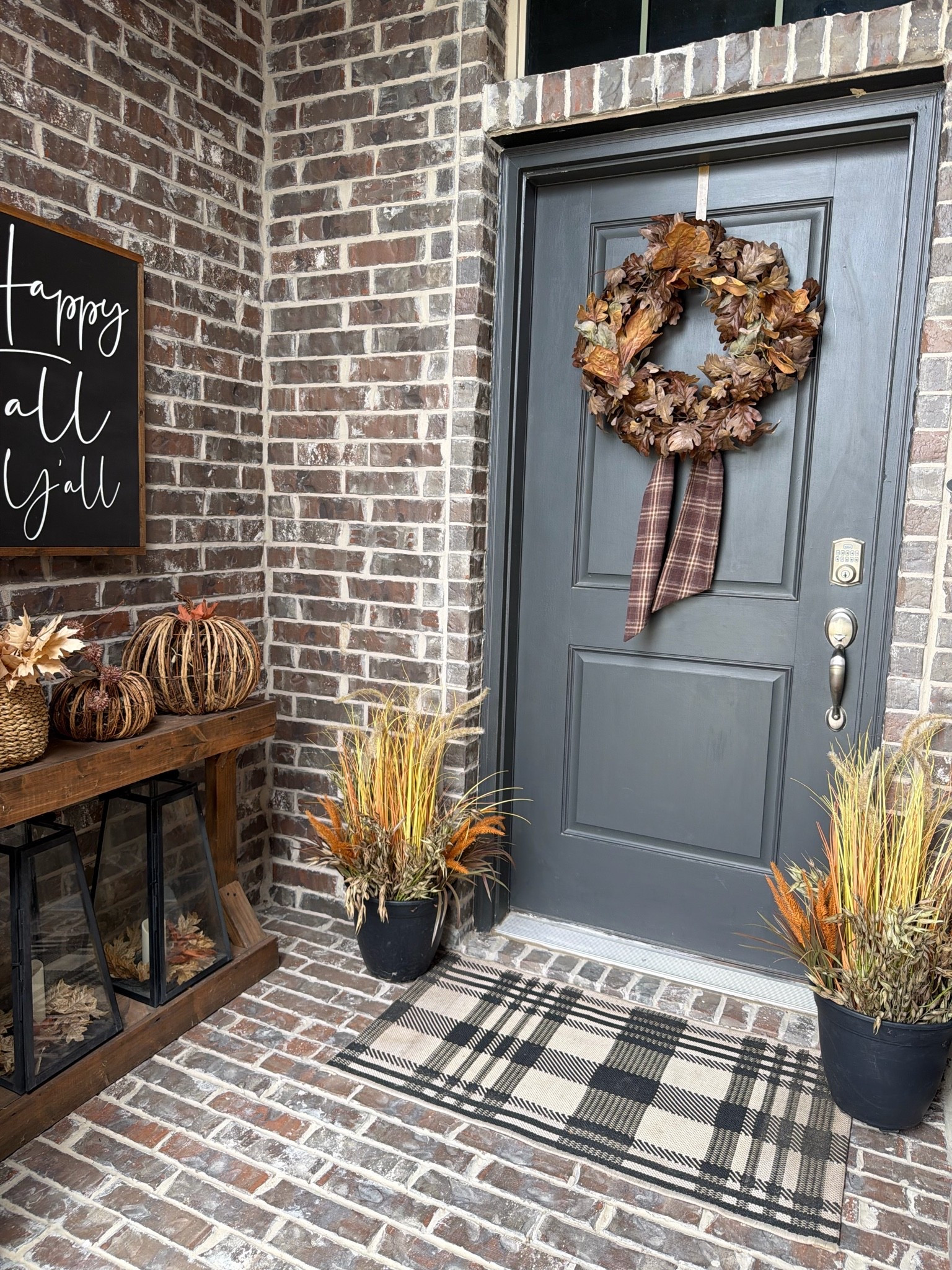 Outdoor porch Fall  porch inspiration fall wreath, fall florals, fall home decor

#LTKSeasonal #LTKHome