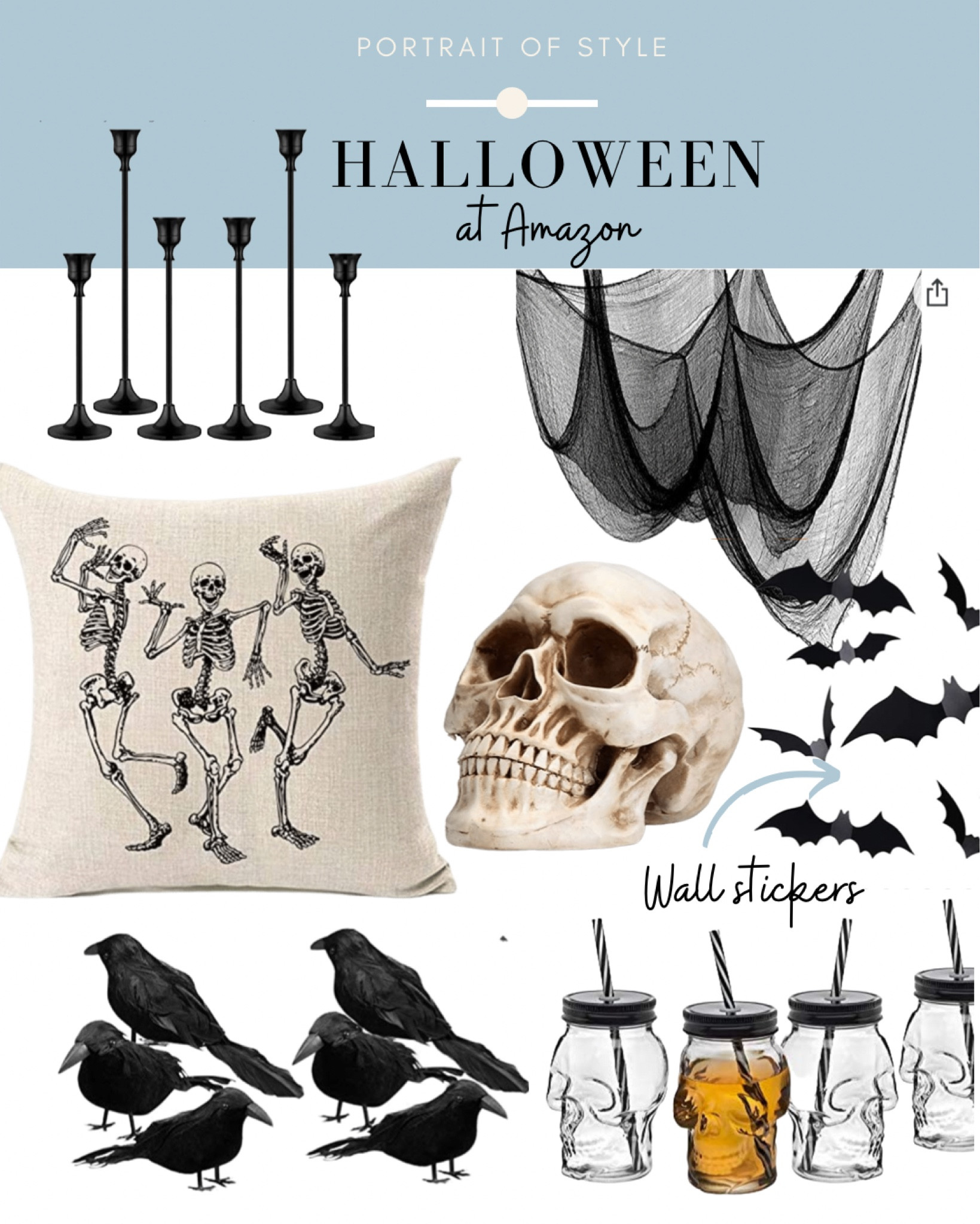 Spooky decor for Halloween season! #halloween #seasonaldecor #halloweendecor #amazon #amazonhalloween #skulls #bats #halloweendrinkware

#LTKunder50 #LTKHalloween #LTKSeasonal