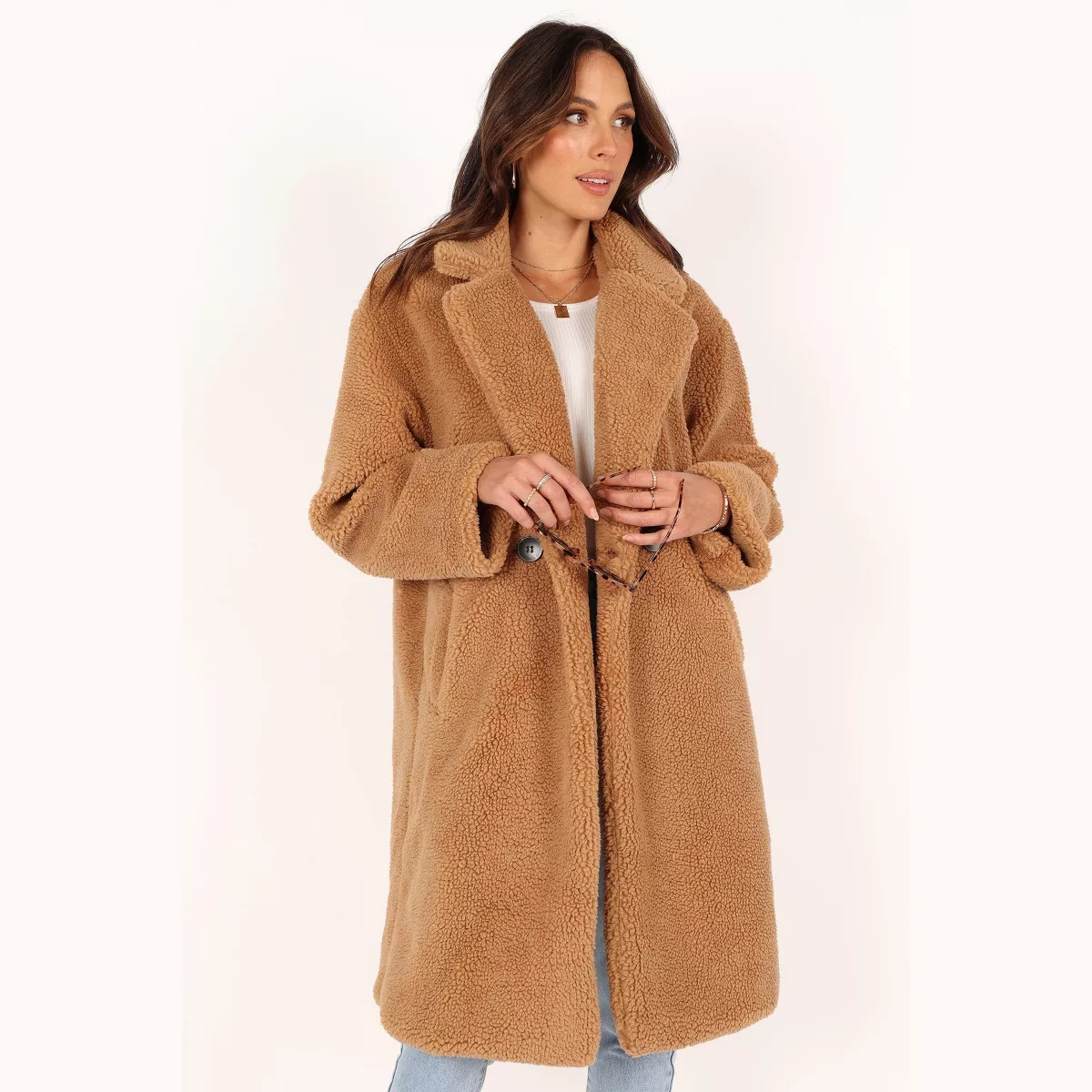 Petal and Pup Womens Beatrice Faux Fur Coat | Target