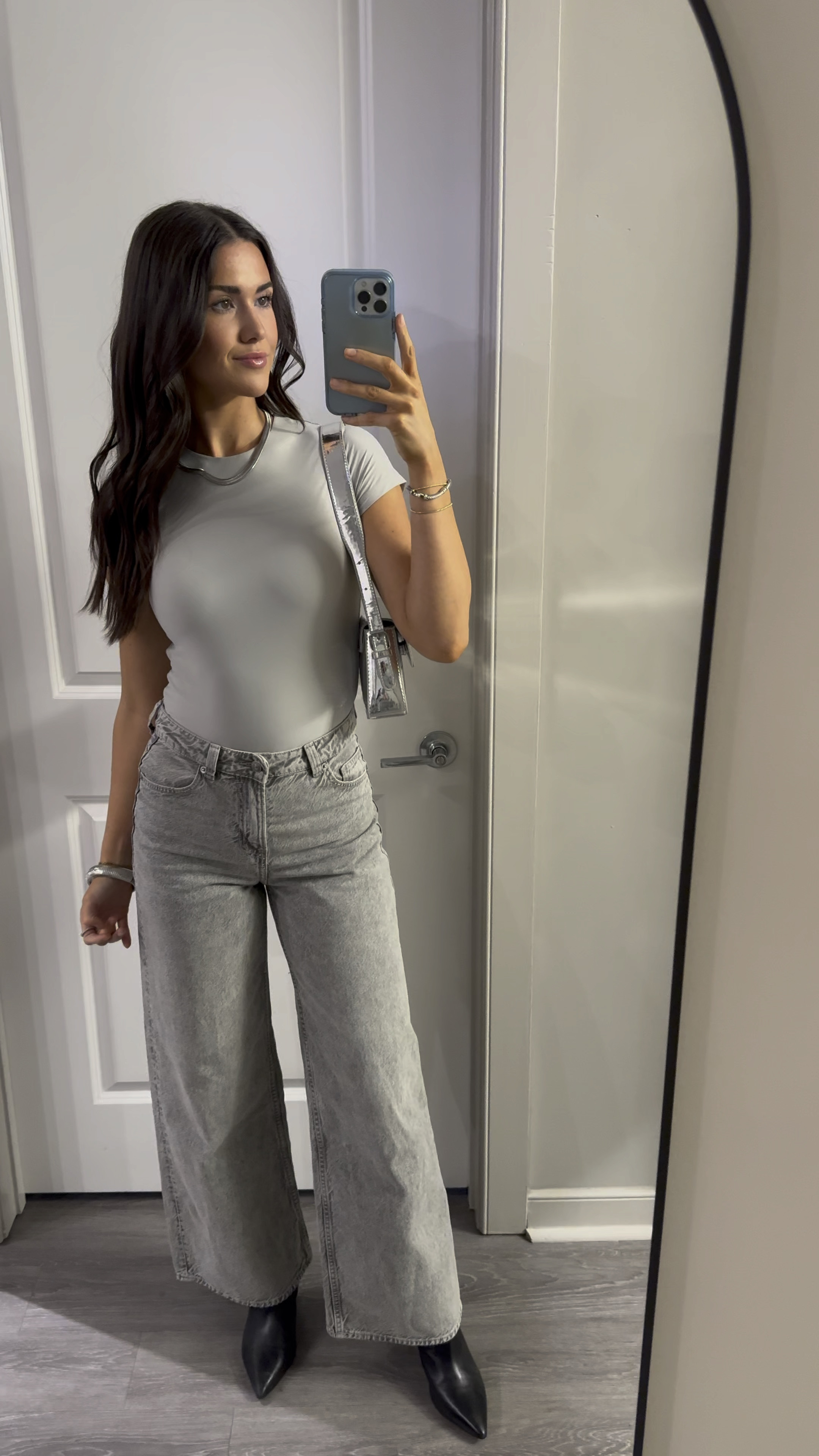 silver on gray🤍🩶 

#LTKShoeCrush #LTKFindsUnder50 #LTKSeasonal