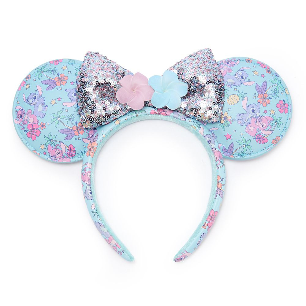 Stitch and Angel Ear Headband for Adults \u2013 Lilo & Stitch | Disney Store