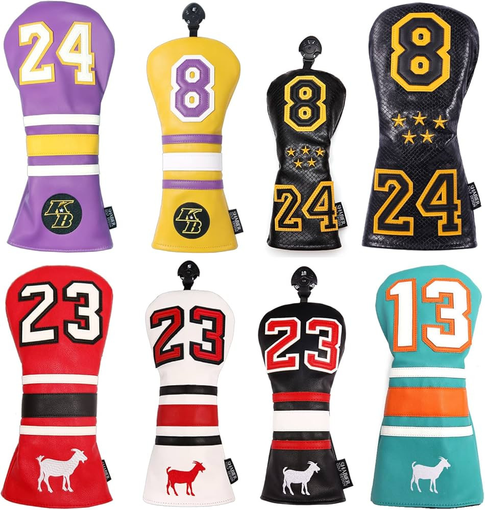 SHABIER Golf Sports Style Golf Wood Club Headcover Driver Cover for Taylormade M5 M6 Driver | Amazon (US)