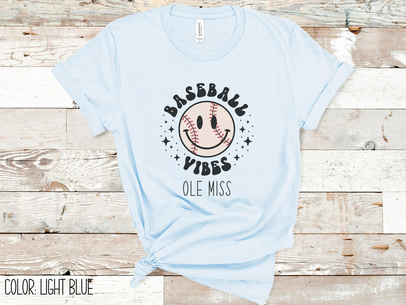 Ole Miss Baseball, Ole Miss Baseball Shirt, Ole Miss Apparel, Good Vibes Shirt, Rebs, Ole Miss te... | Etsy (US)