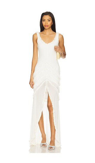 Landa Dress in Gardenia | Revolve Clothing (Global)