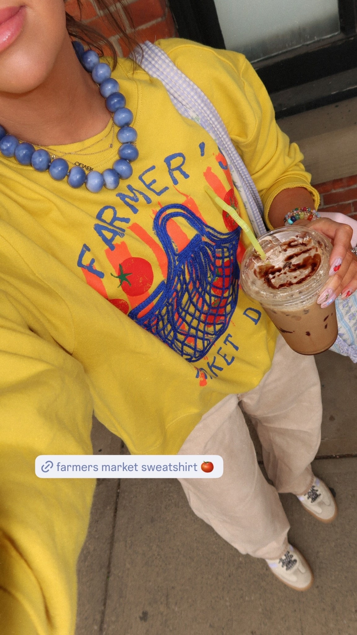 Today’s farmers market look🩵 size L in the sweatshirt! 

Next official, BaubleBar necklace, Levi’s jeans, adidas samba

#LTKmomlife #LTKSeasonal