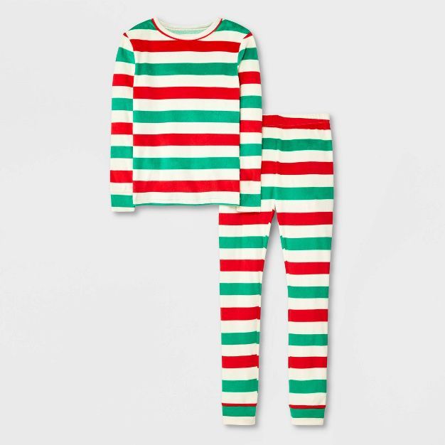 Boys' Striped Pajama Set - Cat & Jack™ | Target