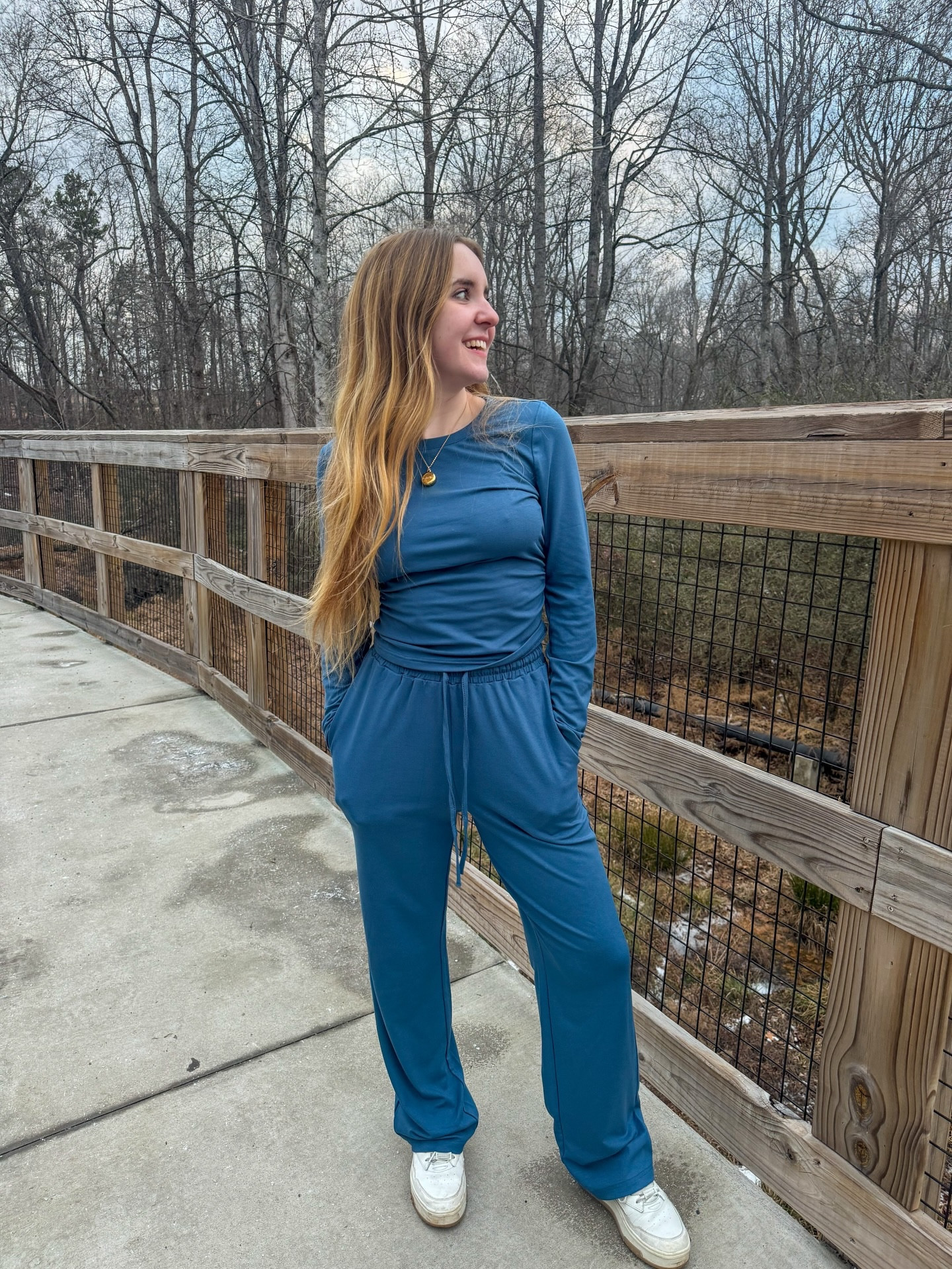 happy first day of february! obsessed with this matching set from Trendy Queen on Amazon! 💙 the fabric is so comfy and it’s a perfect matching fit for wintertime days @ school or work!

#LTKActive #LTKootd #LTKPetite