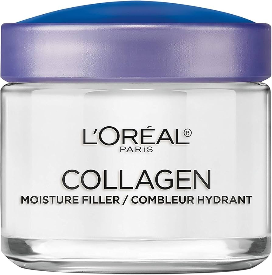 L’Oréal Paris Collagen Daily Face Moisturizer, Reduce Wrinkles, Face Cream 3.4 oz | Amazon (US)