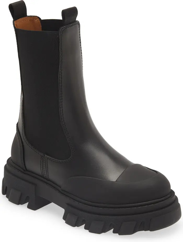 Cleated Mid Chelsea Boot (Women) | Nordstrom