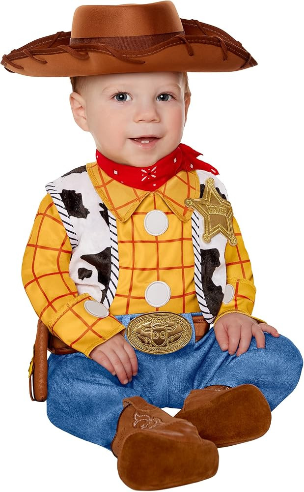 Spirit Halloween Toy Story Baby Woody Costume | Officially Licensed | Pixar | Disney | Group Cost... | Amazon (US)