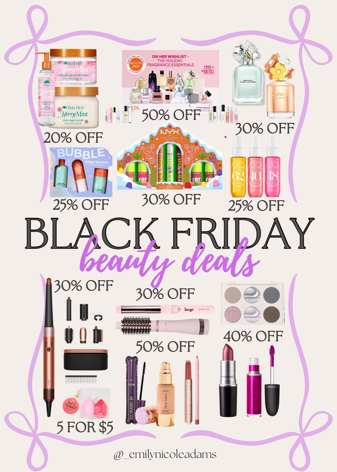 Black Friday Beauty Deals! Up to 50% off! Black Friday shopping, Black Friday, beauty deals, beauty sale, Ulta shopping, Ulta deals, holiday shopping, holiday finds, Christmas gifts, gift guide, gift deals 

#LTKBeauty #LTKGiftGuide #LTKCyberWeek