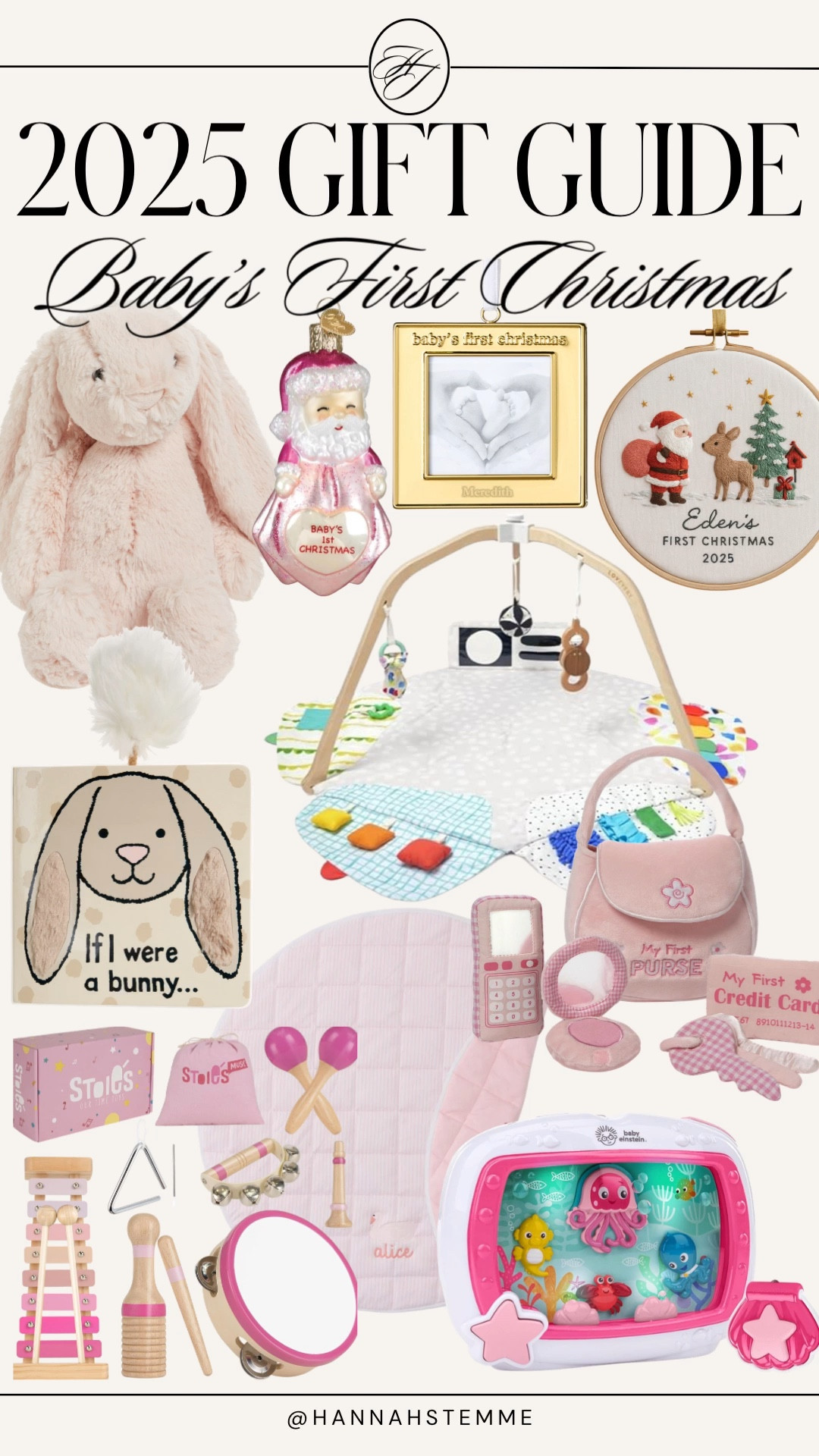 2025 Baby’s First Christmas Gift Guide 🎄✨
Sharing the sweetest keepsakes, toys, books & first-Christmas essentials to make your little one’s holiday extra special.
From personalized ornaments to sensory toys, play gyms, and cozy favorites — everything is linked and easy to shop!

Keywords: baby’s first Christmas, baby Christmas gifts, newborn Christmas ideas, baby gift guide 2025, first Christmas keepsakes, baby toys, LTK baby gifts

#LTKBaby #LTKGiftGuide #LTKHoliday