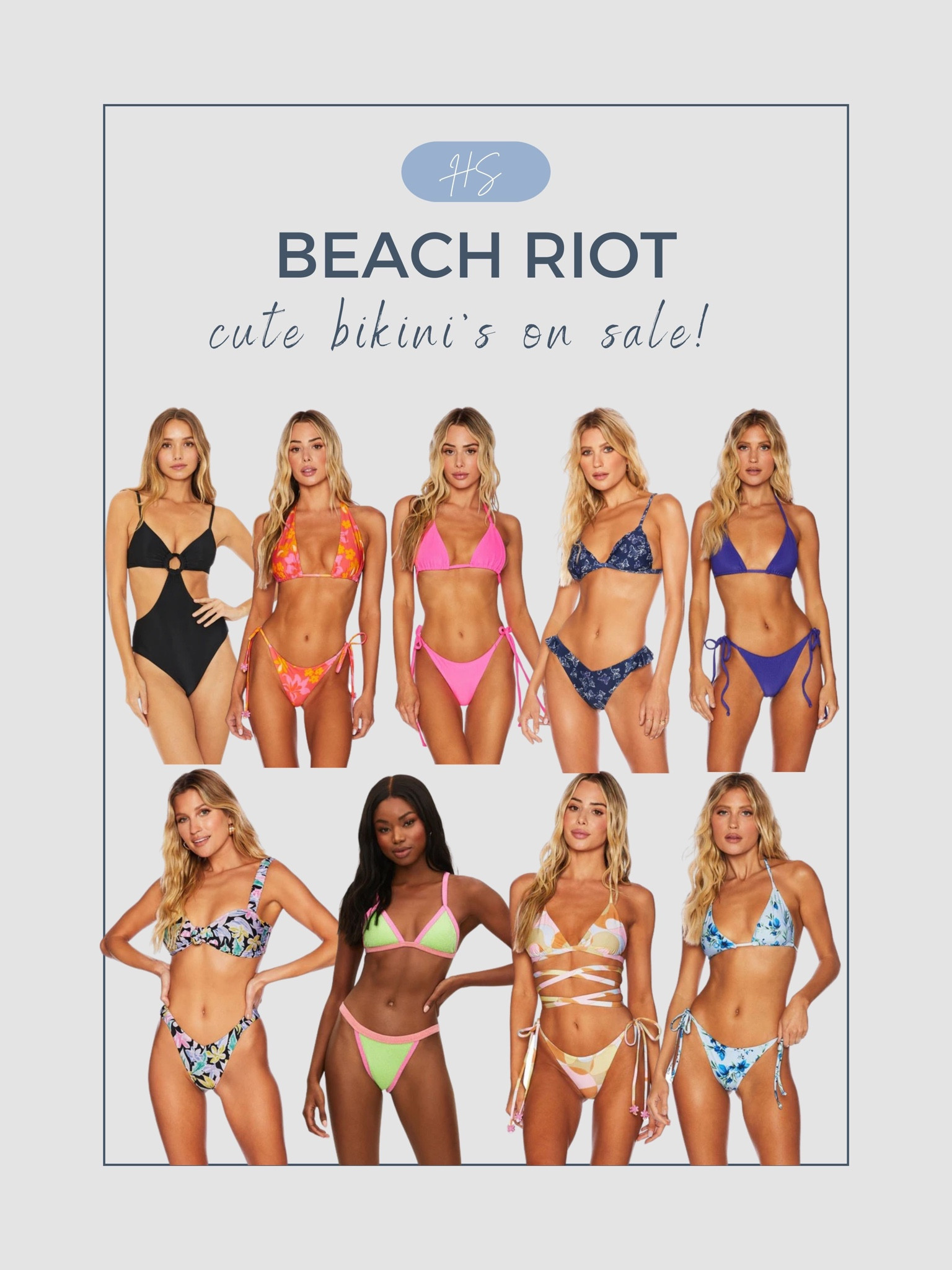 Beach Riot has great deals on select swim right now! Linking all of the ones on sale! 

#LTKswim #LTKsalealert #LTKstyletip