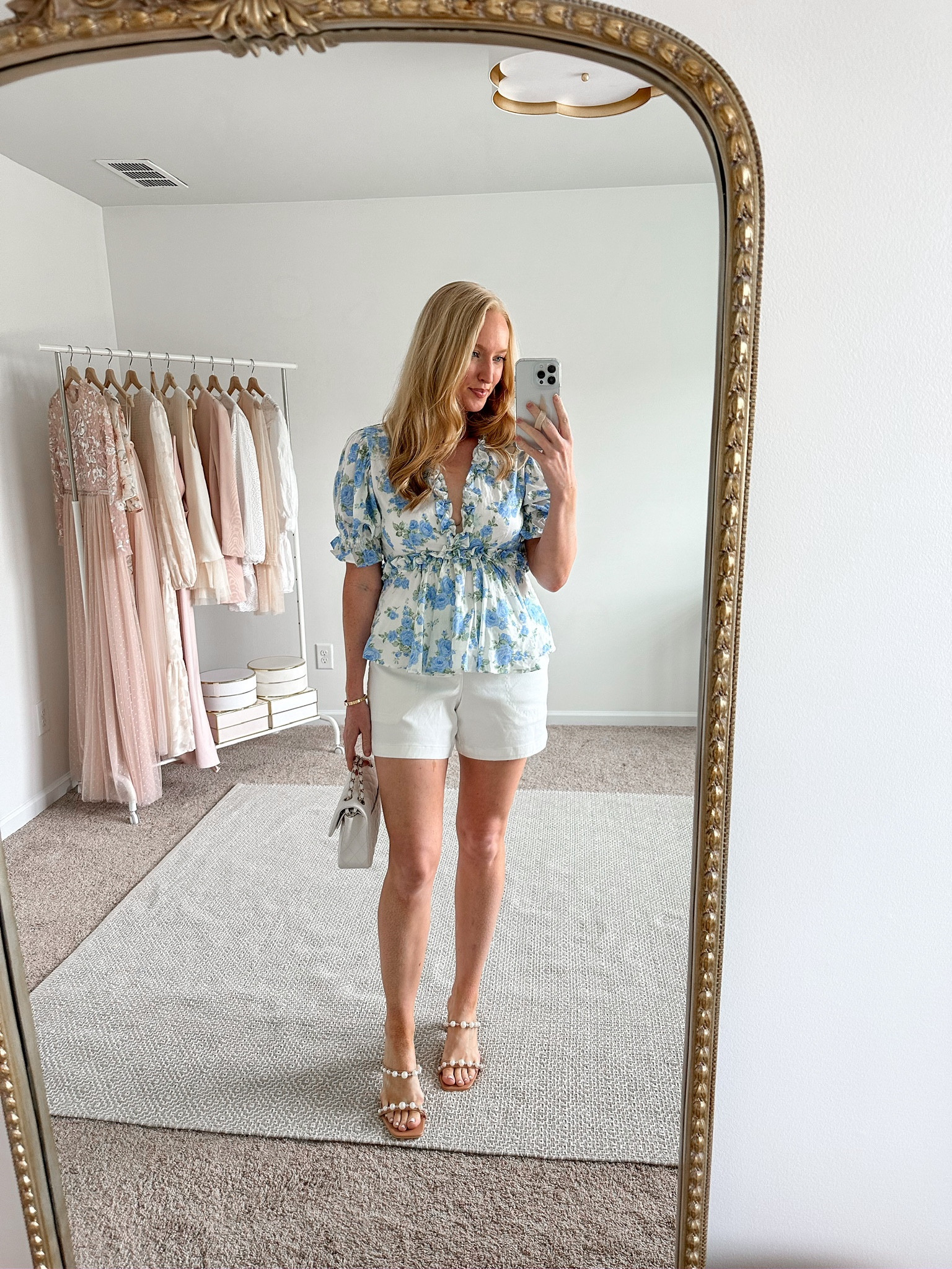 Cute summer look from Petal and Pup. I'm loving this floral top and white denim, use code STRAWBERRYCHIC for 25% off! 

#LTKSeasonal #LTKstyletip #LTKFind