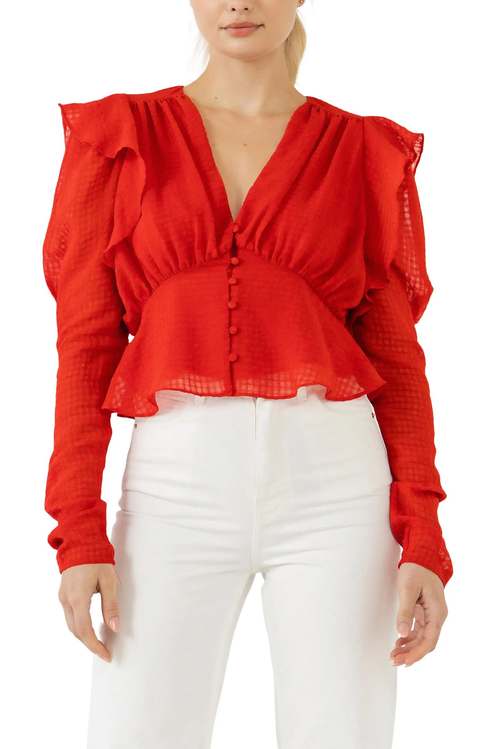 Endless Rose Ruffle Blouse | Nordstrom | Nordstrom