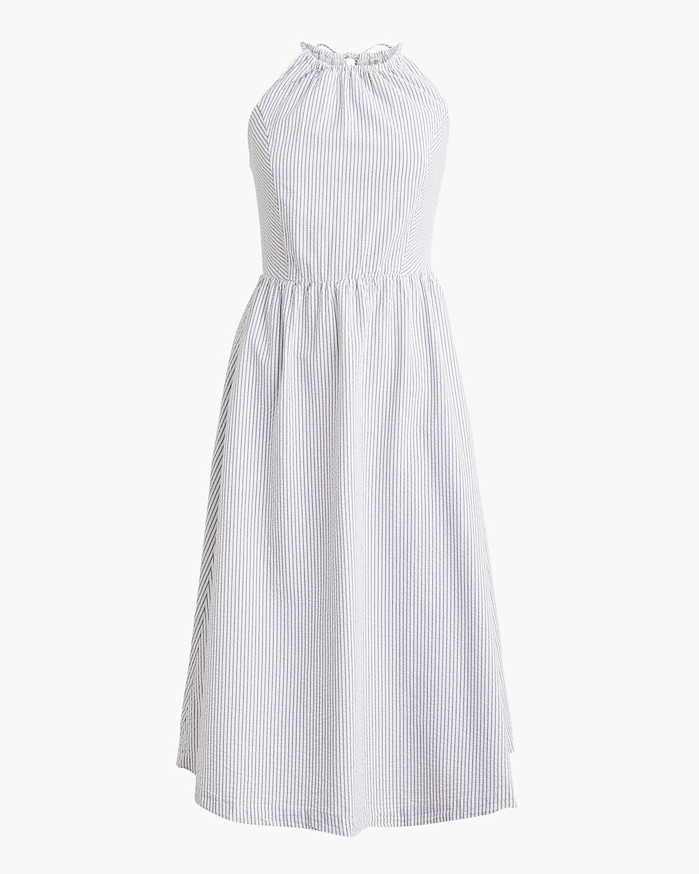 Strappy seersucker dress | J.Crew Factory