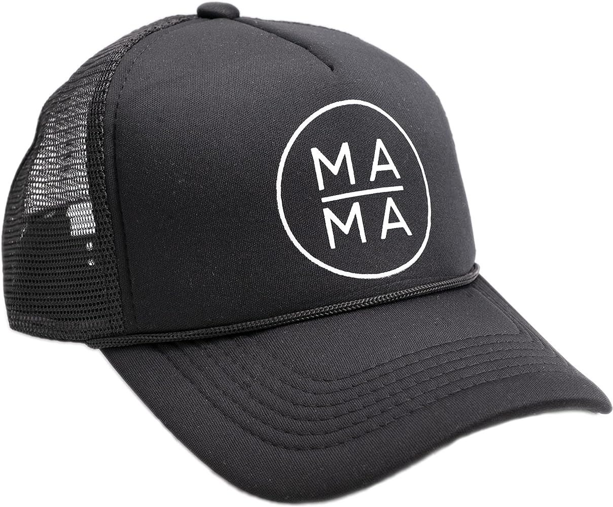 Circle Mama Trucker Hat Adjustable Snapback Mom Hat Mother's Day Birthday Gift | Amazon (US)