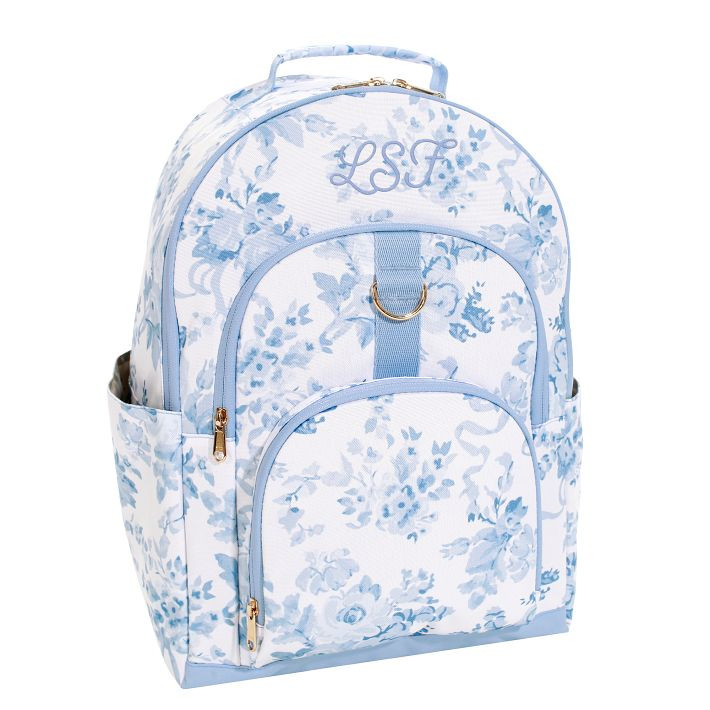 Gear-Up LoveShackFancy Blue Damask Backpack | Pottery Barn Teen