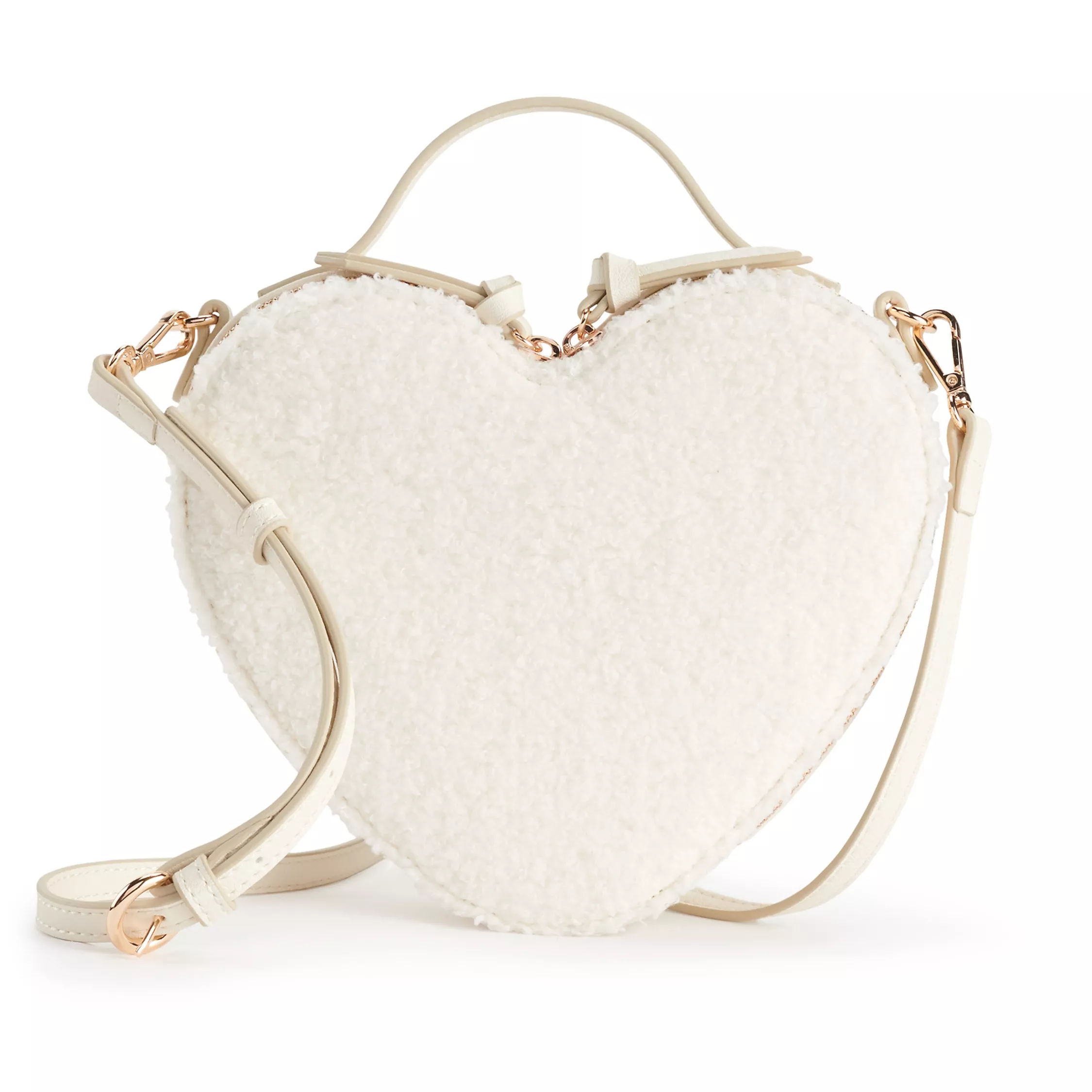 Lc lauren conrad heart crossbody online bag