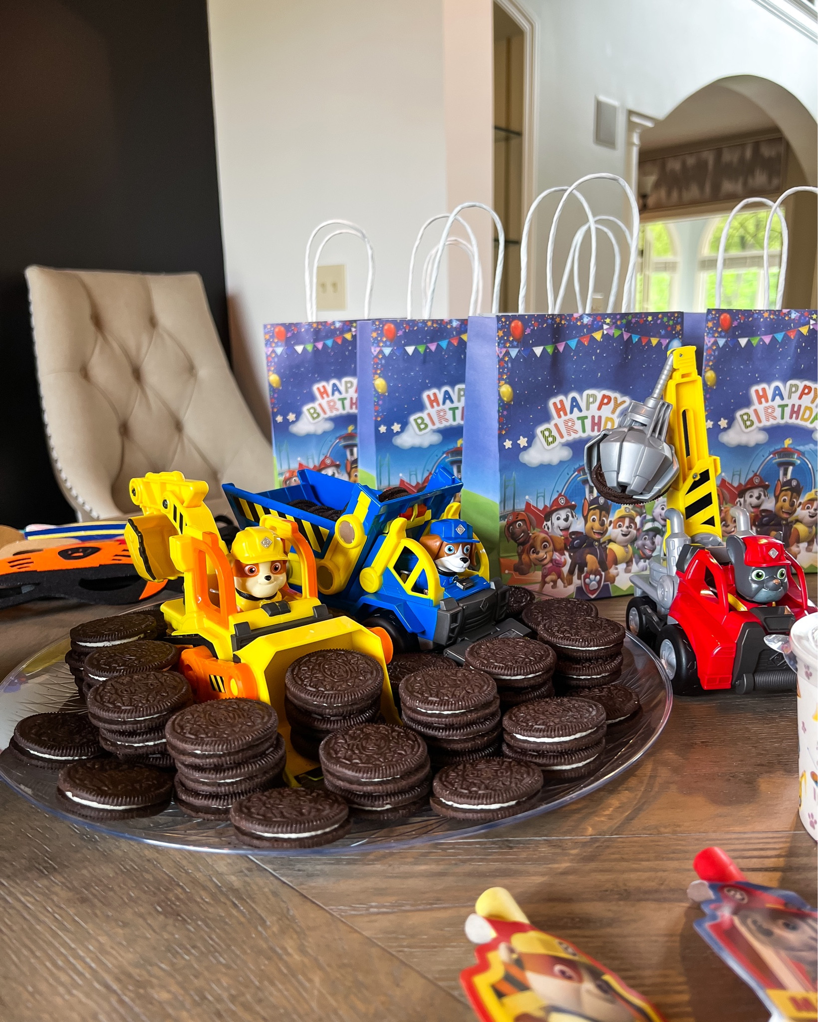 Paw patrol party. Paw patrol birthday party. Birthday theme. Toddler birthday party ideas. Paw patrol cake. Paw patrol cookies. Paw patrol balloons. Paw patrol dessert table. Rubble and crew. Dessert ideas. 

#LTKkids #LTKfamily