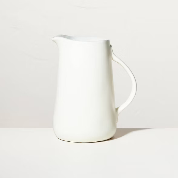 Matte Stoneware Pitcher - Hearth & Hand™ with Magnolia | Target