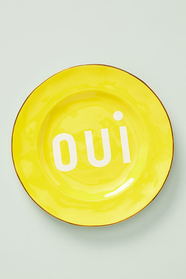 Clare V. for Anthropologie Maisonette Dessert Plate By Clare V. in Yellow Size SIDE PLATE | Anthropologie (US)