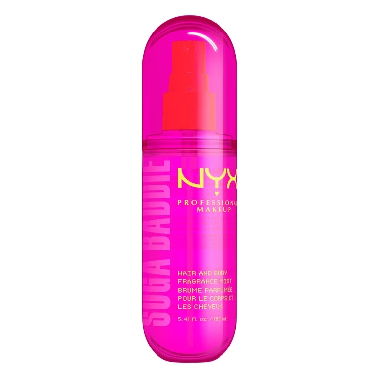 NYX Professional Makeup Fat Oil Hair & Body Fragrance Large Mist, Suga Baddie, 5.4 fl oz | Walmart (US)