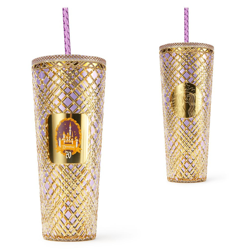 Sleeping Beauty Castle Starbucks Travel Tumbler Disneyland 70th Anniversary | Disney Store