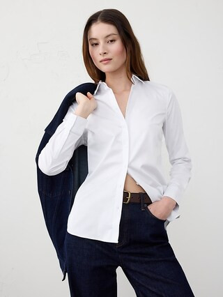 Tailored Easy-Care Shirt | Banana Republic Factory