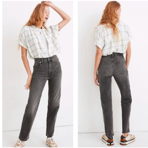 Madewell The Perfect Vintage Straight Jean in Cosner Wash | Poshmark