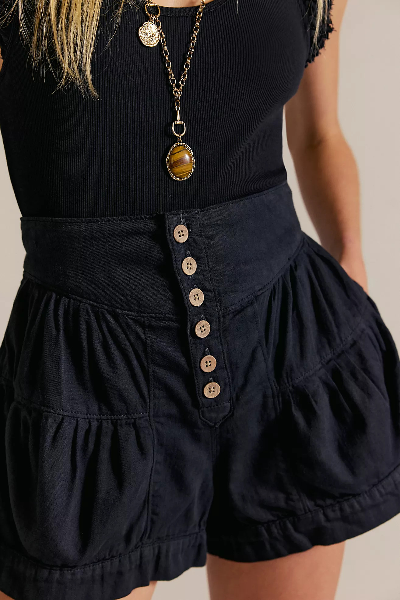 We The Free Fleur Denim Shorts | Free People (Global - UK&FR Excluded)