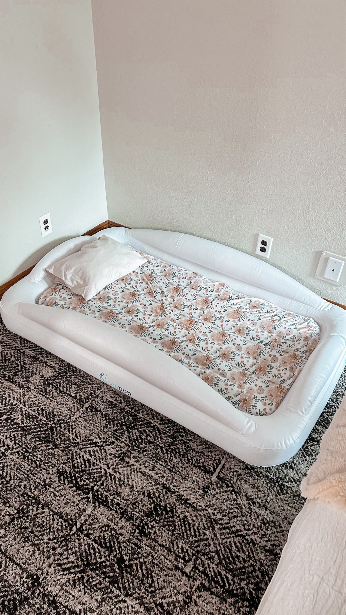 Inflatable bed is a must when traveling with our toddler! Everyone sleeps so much better when she has her own space! 😴💤✨🛏️

#LTKFindsUnder100 #LTKTravel #LTKFamily