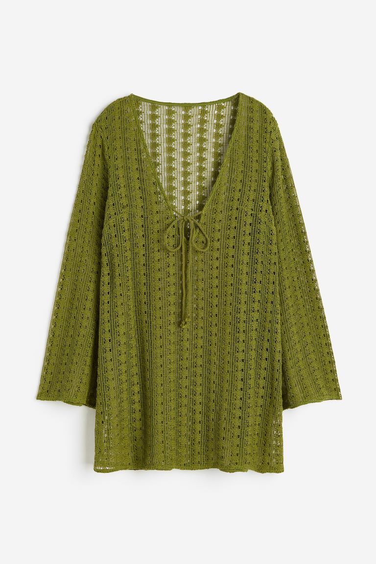 Crochet-look Beach Kaftan | H&M (US + CA)