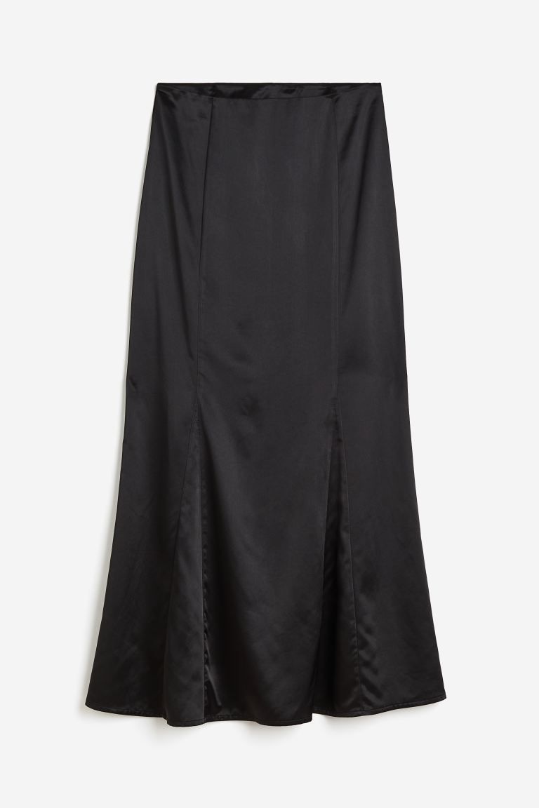 Crêpe satin skirt | H&M (UK, MY, IN, SG, PH, TW, HK)
