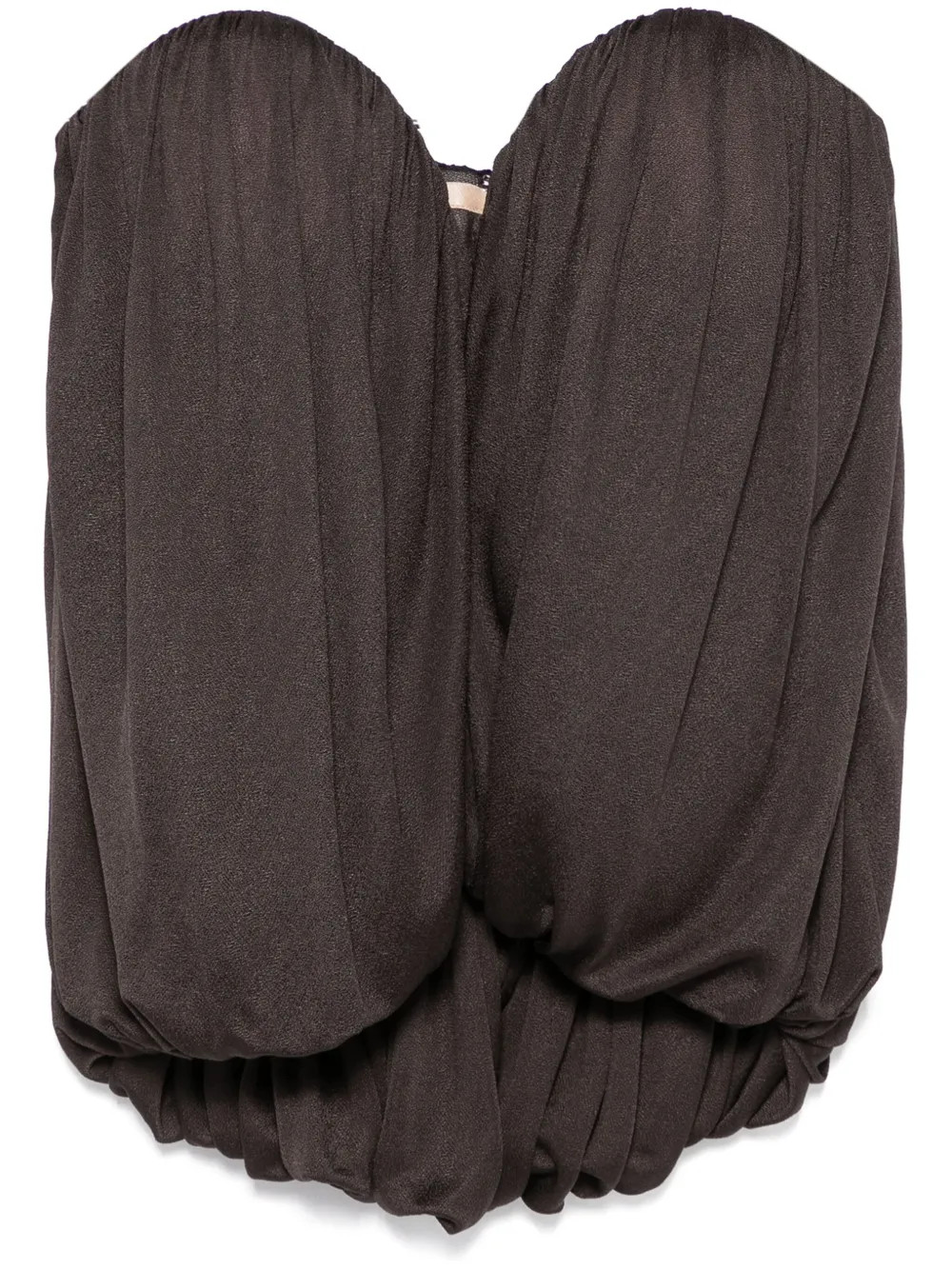 Giuseppe Di Morabito Draped Top | Brown | FARFETCH AU | Farfetch Global