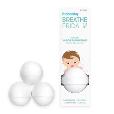 Fridababy BreatheFrida® 3-Pack Vapor Bath Bombs | Bed Bath & Beyond | Bed Bath & Beyond