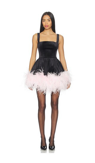 Bronx and Banco Avery Mini Dress in Black. - size M | Revolve Clothing (Global)